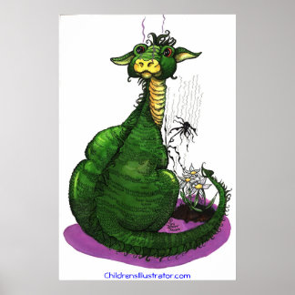 NEW SPARKIE THE DRAGON POSTER