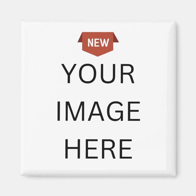 NEW! Square Magnet - 2 Inch - Custom (Front)