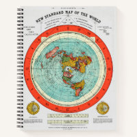 New Standard Map of the World Flat Earth Earther