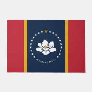 New State Flag of Mississipi Doormat