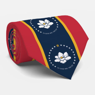 New State Flag of Mississipi Tie