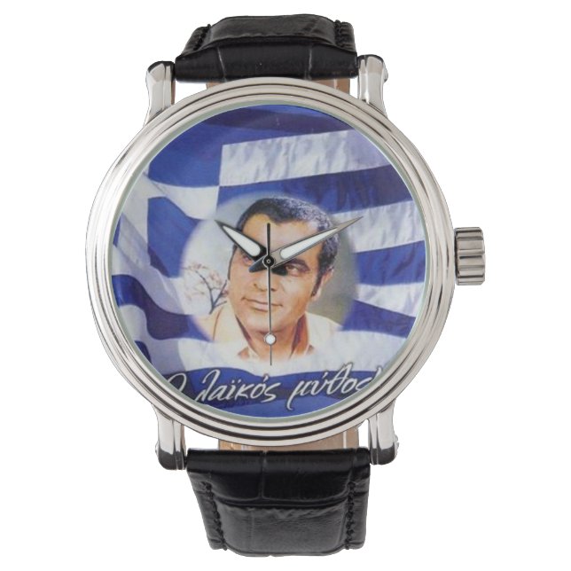 NEW STELIOS KAZANTZIDIS MEN'S WATCH (Front)