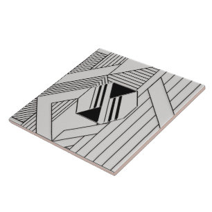 New Style Black and Grey Art Deco Ceramic Tile