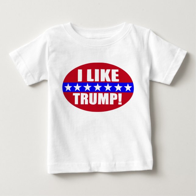 nEW sTYLE - dONALD tRUMP E Baby T-Shirt (Front)
