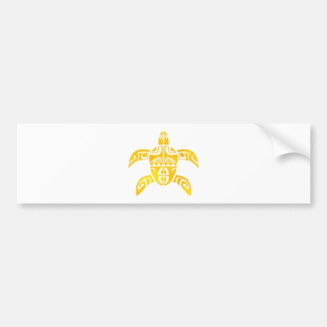 NEW SUN TURTLE BUMPER STICKER (Front)