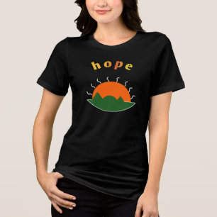 New Sunrise design T-Shirt Tri-Blend Shirt