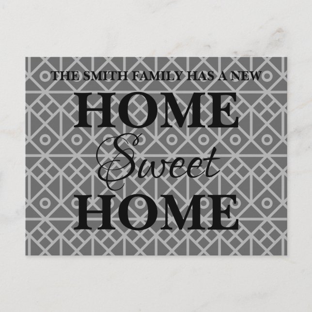 New Sweet Home Moving Announcement (Front)
