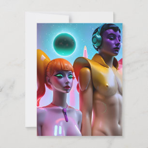New Synthetic Flesh Postcard