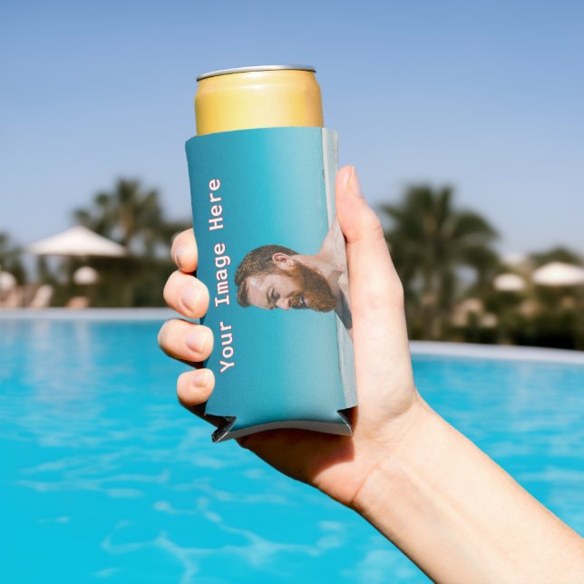 NEW! Tall Can Cooler - Foam - Customise  (In Situ Pool)