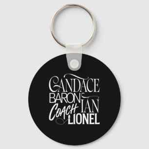 NEW Team Candace Baron Coleman Ian Coach GO MAX Key Ring