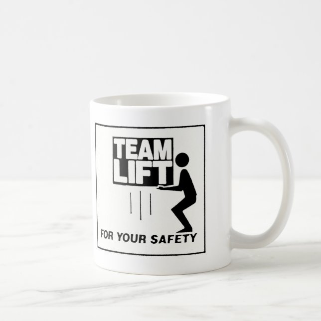 new team lift coffee mug (Right)