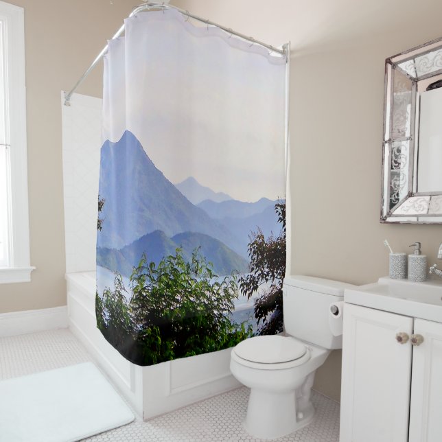 New Territories Hong Kong  Shower Curtain (In Situ)