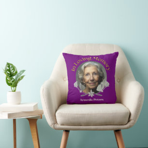 NEW! Throw Pillow - In Memory Of