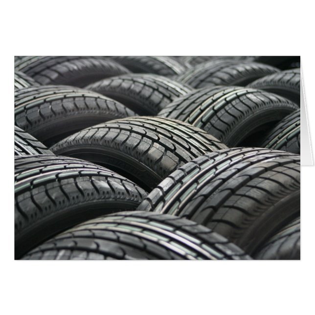 New Tires Blank Card (Front Horizontal)