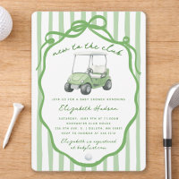 New to the Club Golf Baby Shower