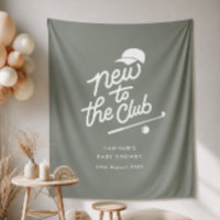 New to the Club Golf Baby Shower Welcome