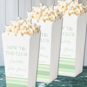 New To The Club Preppy Baby Shower Favour Box