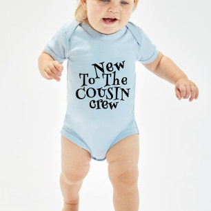 New to the cousin crew baby bodysuit