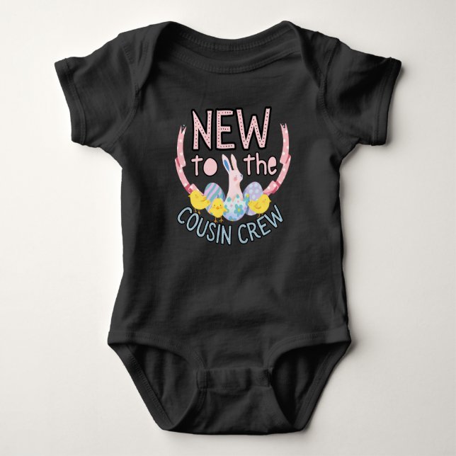 New to the cousin crew baby bodysuit (Front)