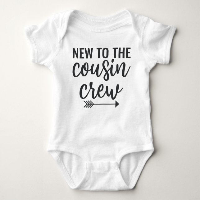 New to The Cousin Crew Baby Bodysuit (Front)