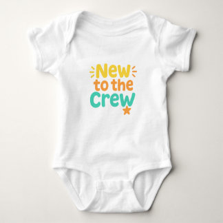 New to the Crew Baby Bodysuit Design
