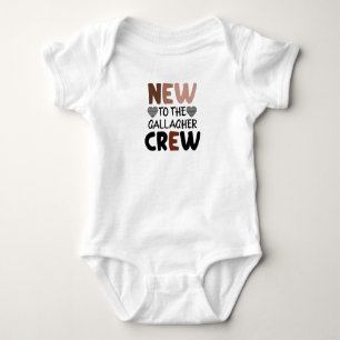 New To The (Family Last Name) Crew Baby Bodysuit