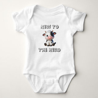 New To The Herd  Baby Bodysuit