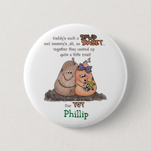 New Tot 6 Cm Round Badge