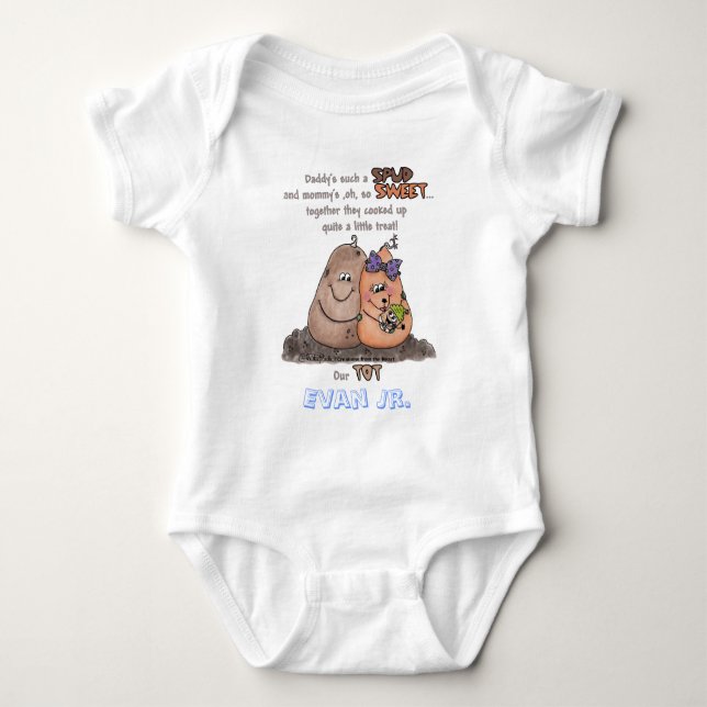 New Tot Baby Bodysuit (Front)