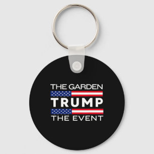 New! Trump Msg Rally The Garden Madison Trump Elon Key Ring