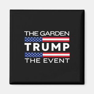 New! Trump Msg Rally The Garden Madison Trump Elon Magnet