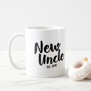 New Uncle Est. 2018, Future Uncle Gift Mug