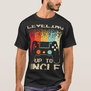 New Uncle For Men Boys Soon To Be Uncle Nephew Gam T-Shirt