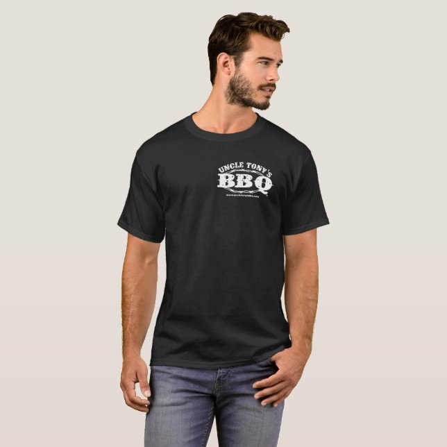New Uncle Tony's Competition BBQ Gift T-Shirt (Front Full)