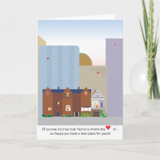 New  Urban Home Congratulations Card