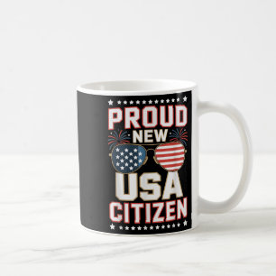 New Us Citizen Immigrant Proud New American  Coffee Mug