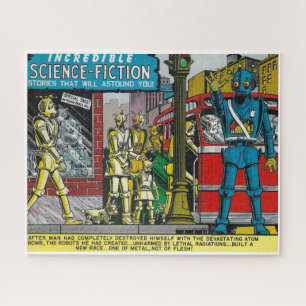 NEW! vintage comic book cover DETAIL Jigsaw Puzzle