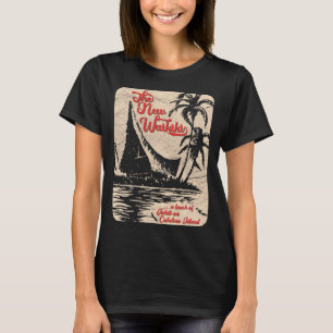 New Waikiki Tiki Bar Hawaiian Style Retro 50s Styl T-Shirt