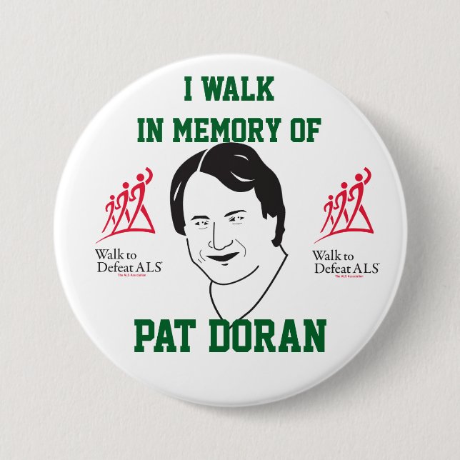 *NEW* Walk to Defeat ALS 3" BUTTON 2017 (Front)