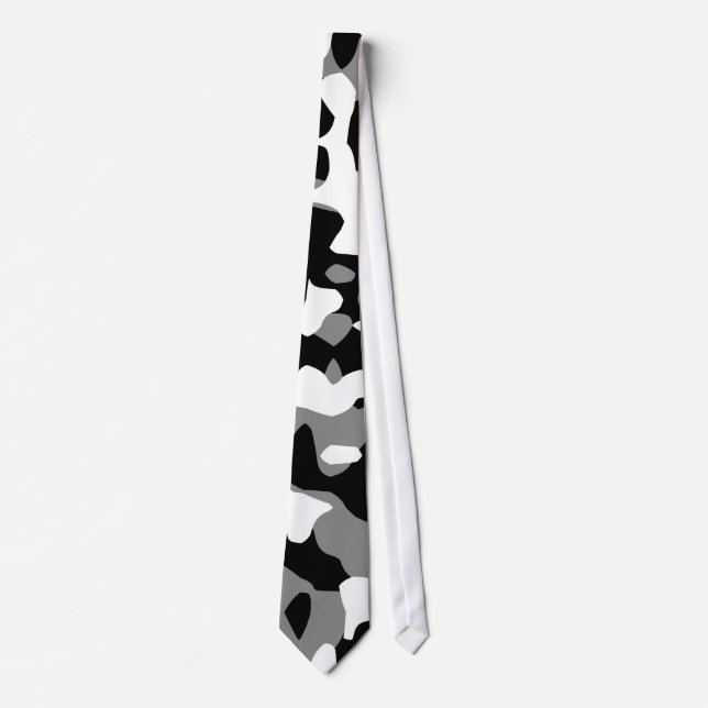 New Wave Camouflage Camo Tie (Front)