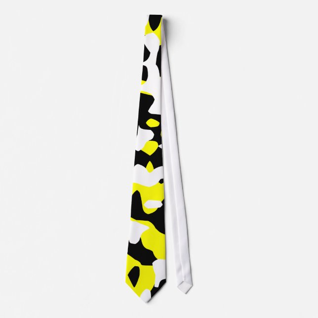 New Wave Camouflage Camo Tie (Front)