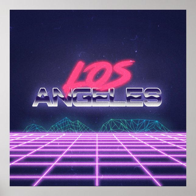 New Wave Retro LA Poster (Front)