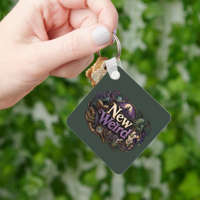 New Weird Fiction Key Ring (Hand)