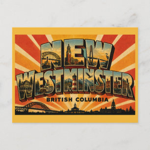 New Westminster BC Royal City Postcard