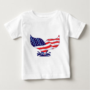 New-Whale-Tail-[Converted] Baby T-Shirt