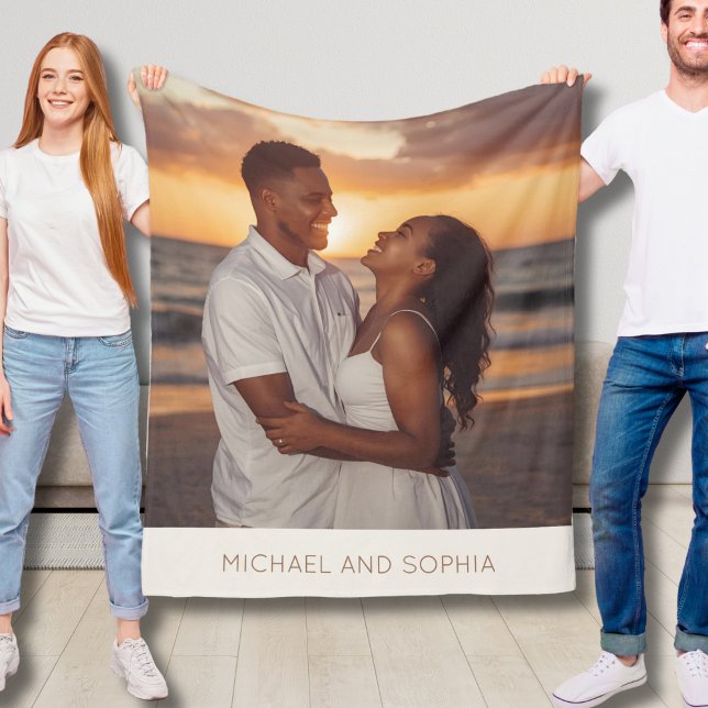 New Wife Bride Fleece Blanket Girlfriend Gift Idea (Creator Uploaded)