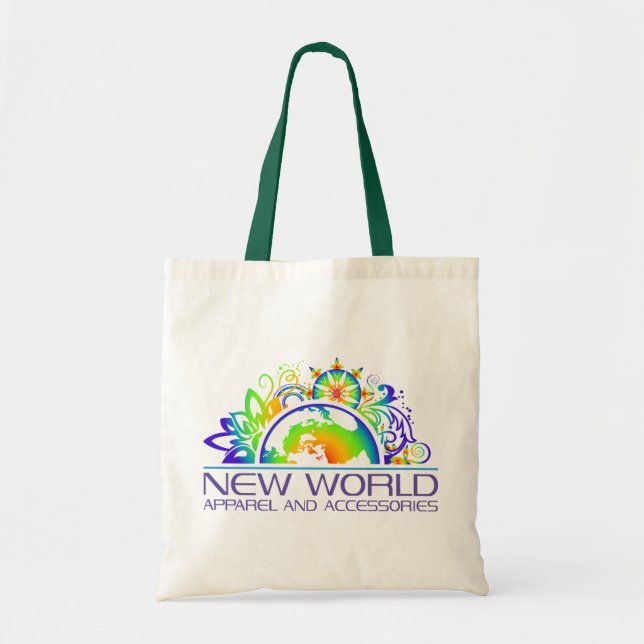New World Logo Tote Bag (Front)