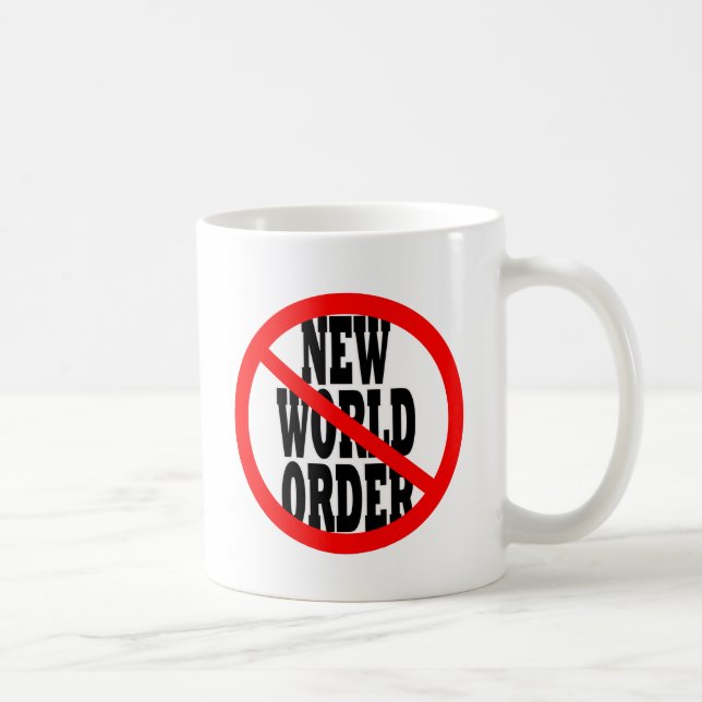 NEW WORLD ORDER COFFEE MUG (Right)