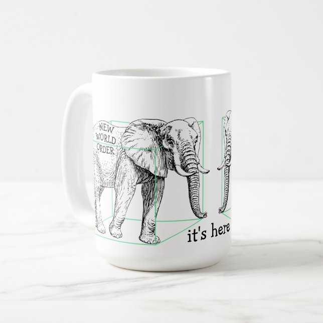 New World Order Coffee Mug (Front Left)