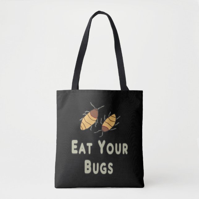 New World Order - Eat Your Bugs Tote Bag (Front)